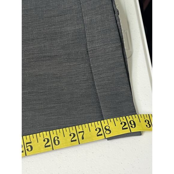 Haggar Travel Performance Flat Front Gray Men's Dress Suit Pants Size 34x30 - Picture 6 of 6